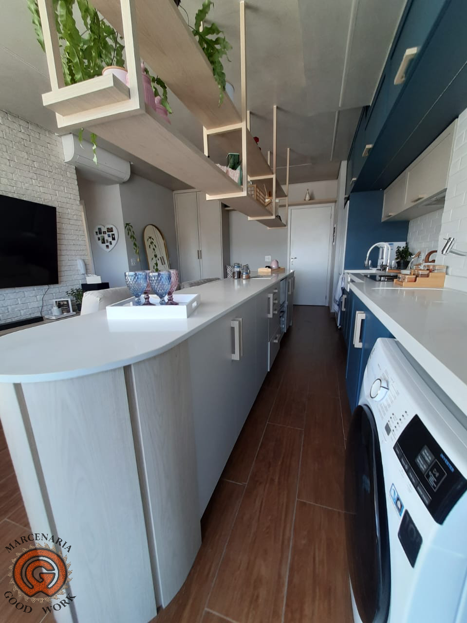 Cozinha-Sob Medida-Mdf Azul Secreto-Duratex-Mdf Carvalho Americano-Arauco-Marcenaria Good Work-12.png