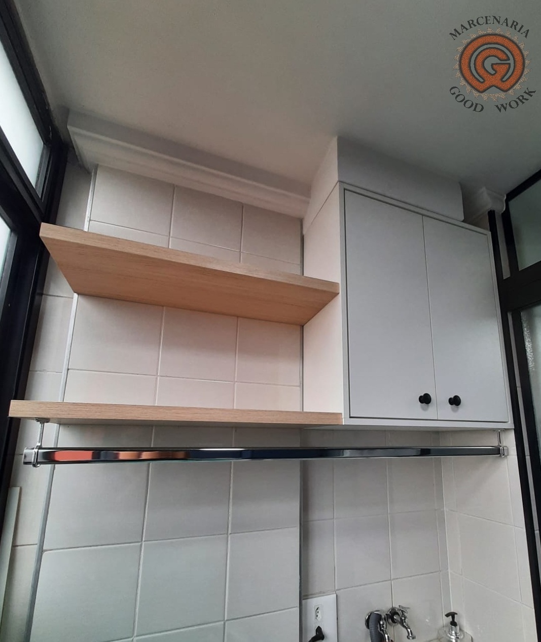 Lavanderia-Sob Medida-Mdf Branco Texturizado-Mdf Bali-Arauco-Marcenaria Good Work.jpg
