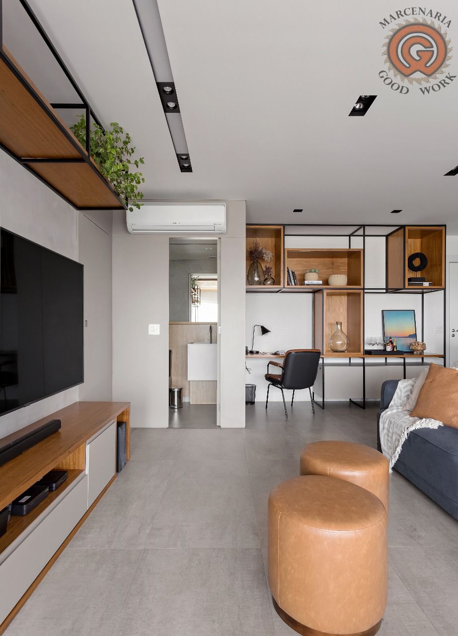 Painel-Sala- Industrial-Lâmina Natural Freijo- Mdf Chamois-Arauco-Marcenaria Good Work-Fotos Profissionais-compress.jpeg