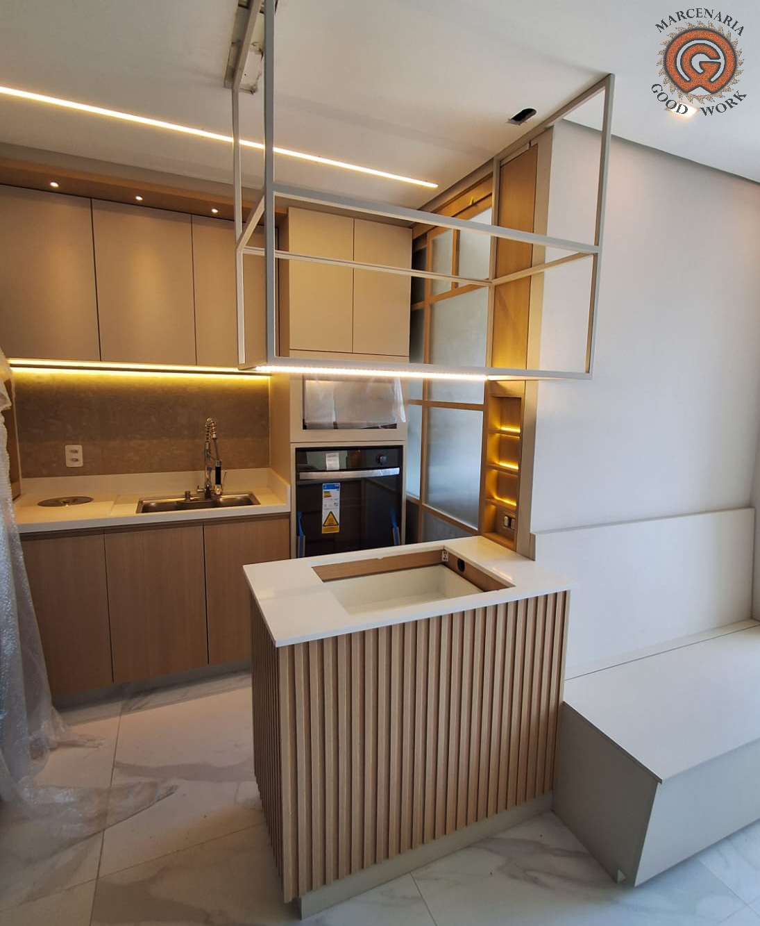 Cozinha-Sob Medida-Mdf Carvalho Malva-Duratex-Mdf Beige-Arauco-Marcenaria Good Work-3.png